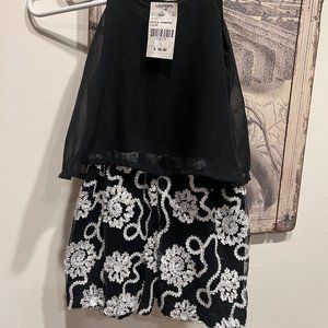 NWT Little Girl Fancy Romper (shorts)